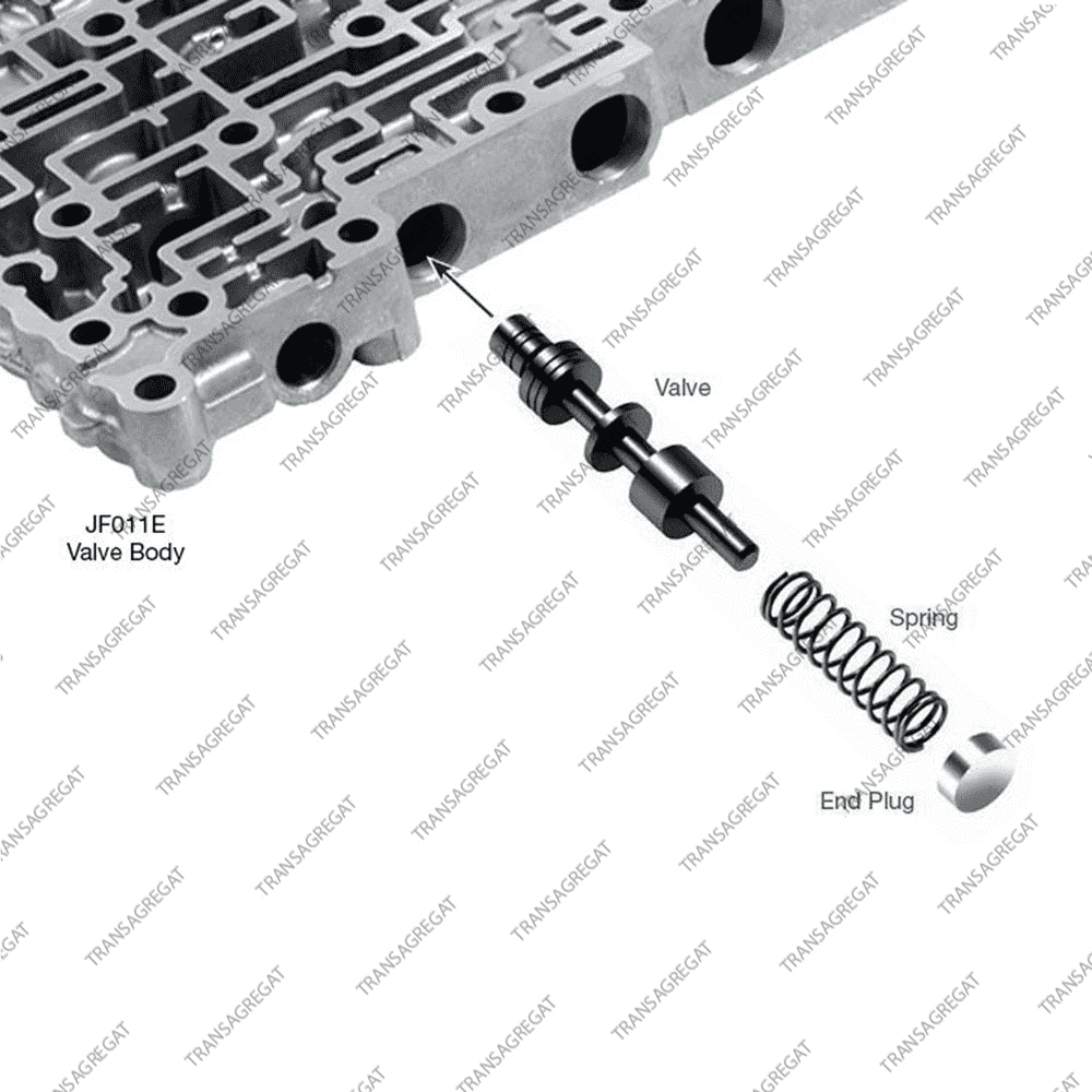 Клапан регулирования смазки охлаждения (ремонтный)