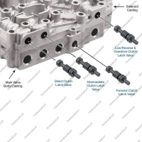 Клапан Clutch Latch (Gen 1/2, 2008-up, ремонтный)