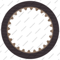 Фрикционный диск (115x1.6x24T) K1, K2, KR (односторонний, внутренние зубья)