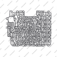 Пластина сепараторная гидравлического блока управления (#A049/B049)