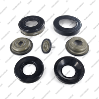 Комплект поршней (тип 1, Mazda, 7шт., обрезиненные, с поршнем сервопривода)