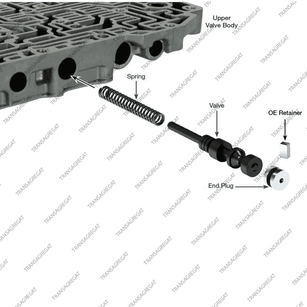Клапан регулировки вторичного давления (ремонтный)