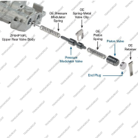 Клапан регулировки модулятора давления (ремонтный)