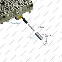 Клапан регулировки блокировки гидротрансформатора